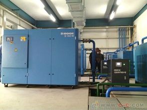 空壓機余熱回收熱水工程,.不燒油,不耗電,零能耗,免費熱水工程